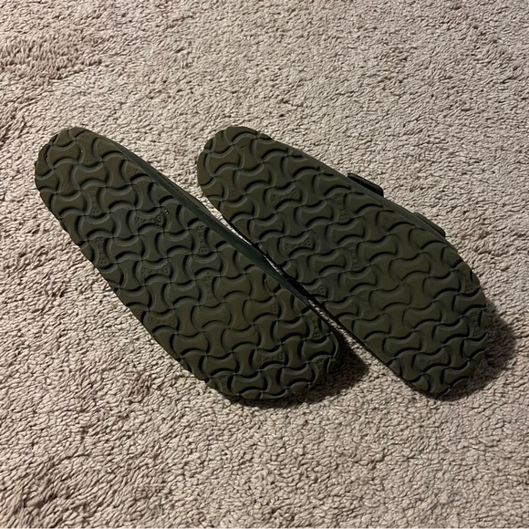 Birkenstock Size 39 Arizona Eva Plastic Sandals Dark Green 39 (8-8.5 women's) - Picture 2 of 7